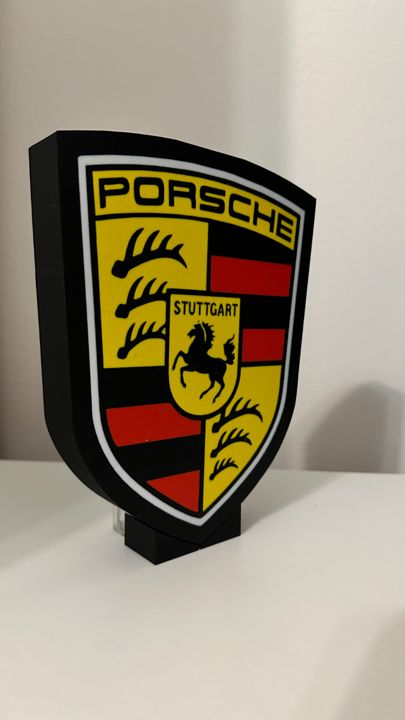 Caja de luz Porsche