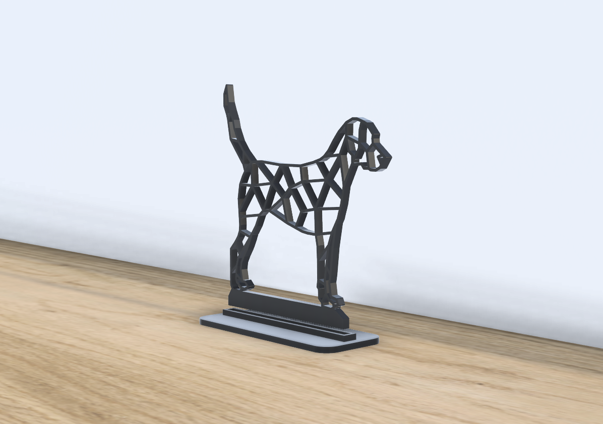 Figura Geométrica Perro
