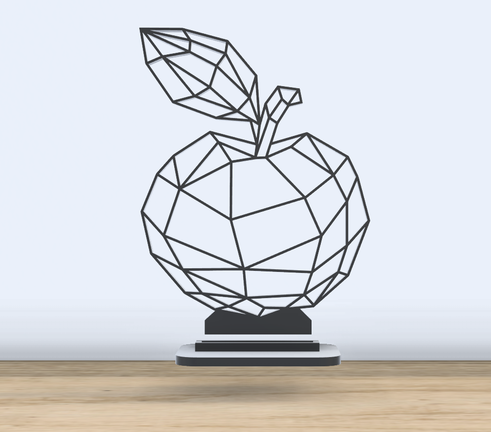 Figura Geométrica Manzana