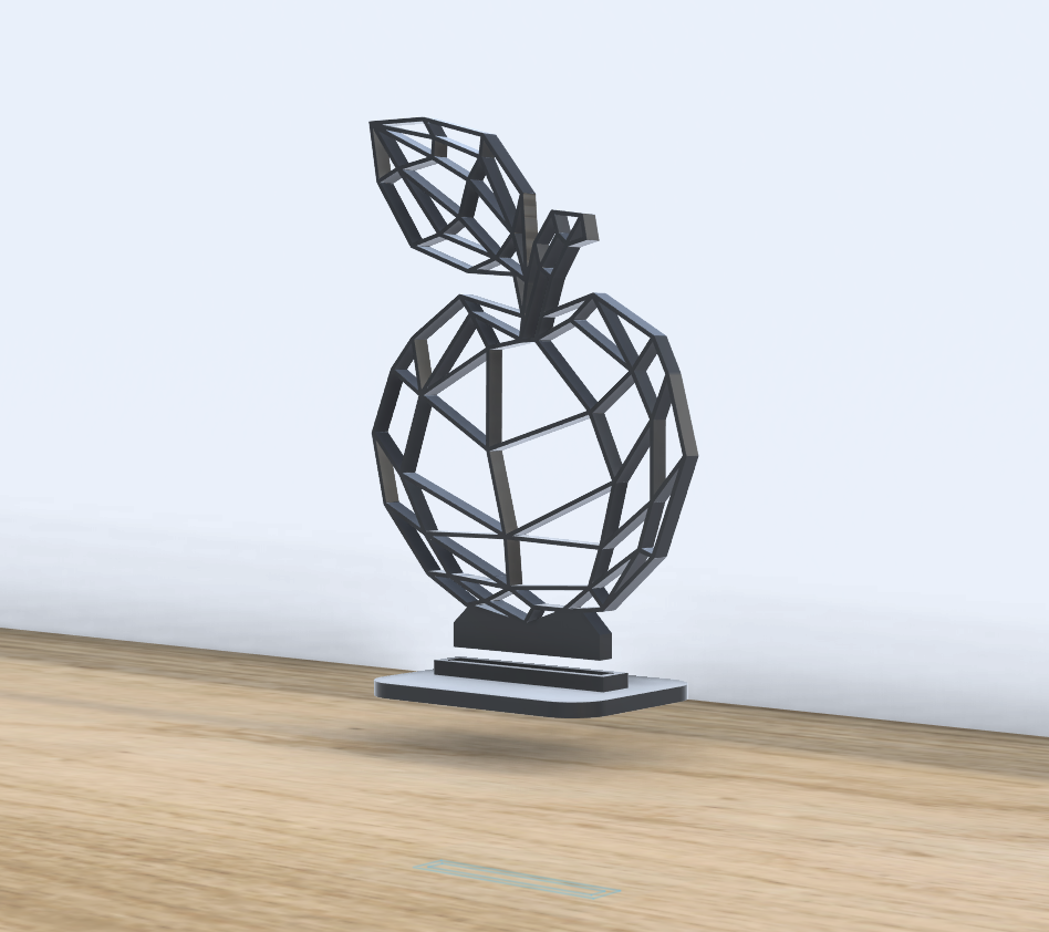 Figura Geométrica Manzana