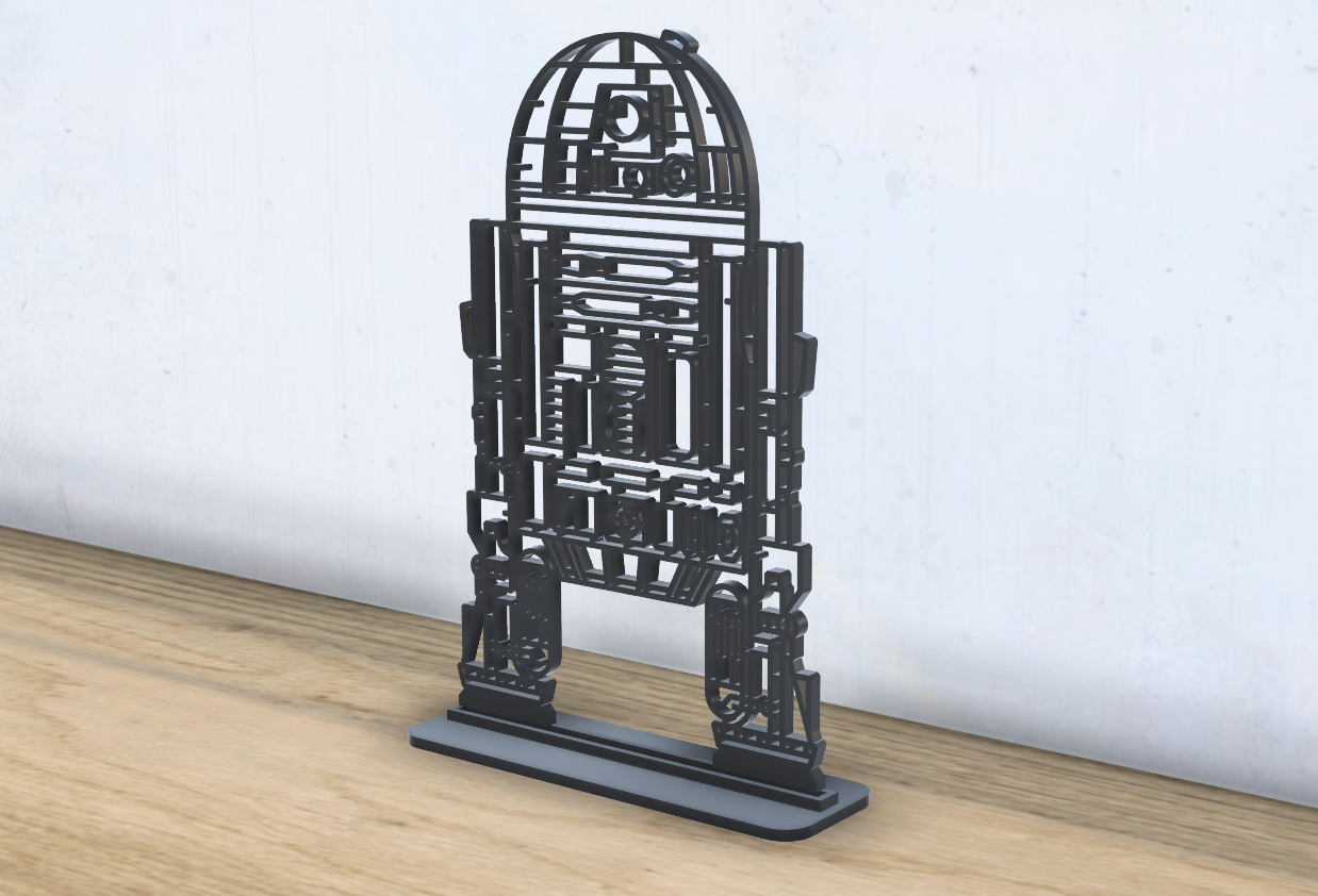 Figura Geométrica R2D2