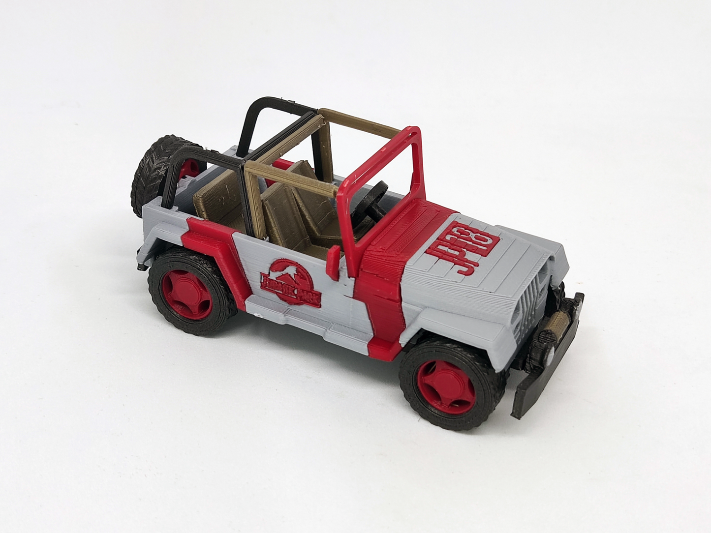 Kit De Armado Jeep Jurassic Park