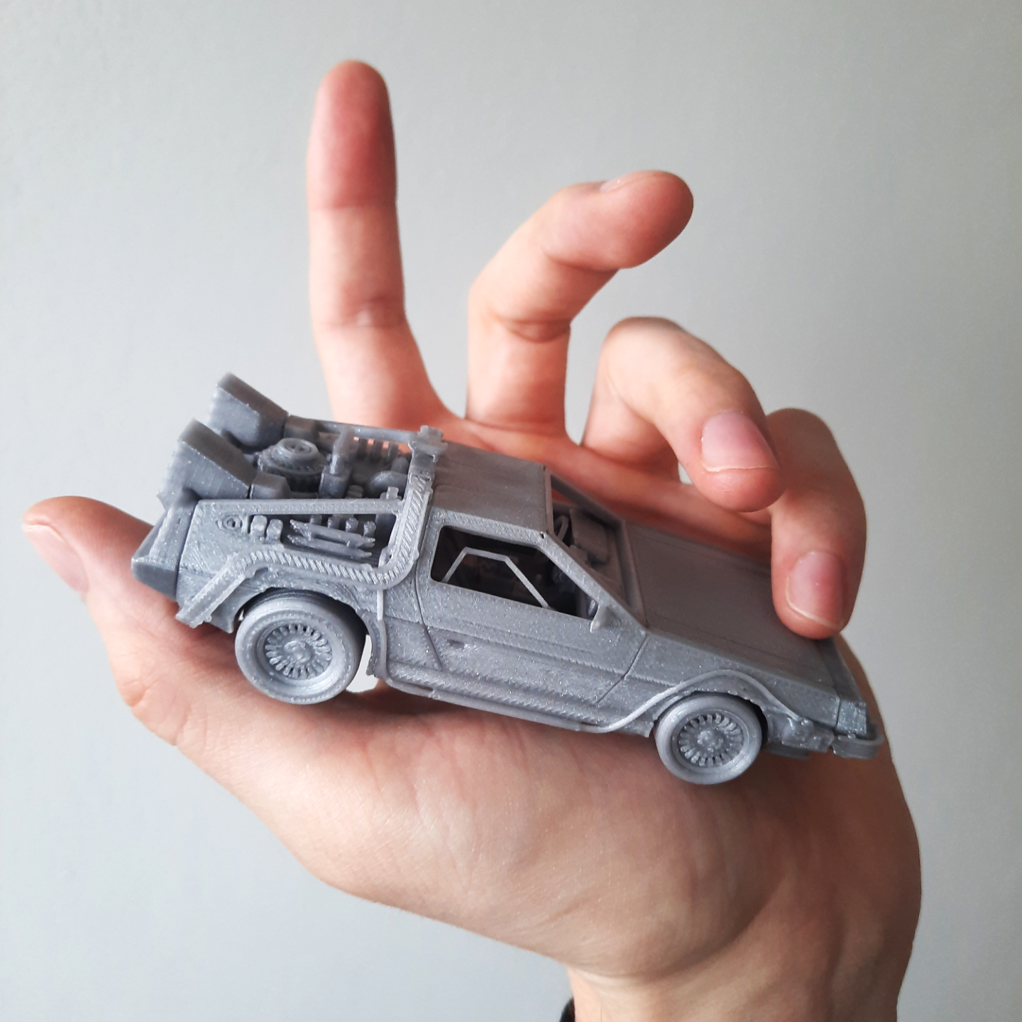 Kit De Armado Delorean Volver Al Futuro
