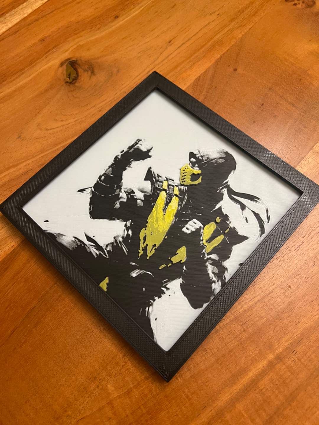 Cuadro De Scorpion Mortal Kombat