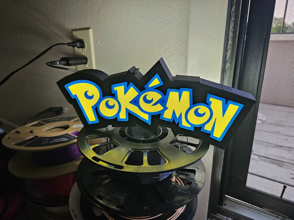 Caja De Luz Pókemon Logo