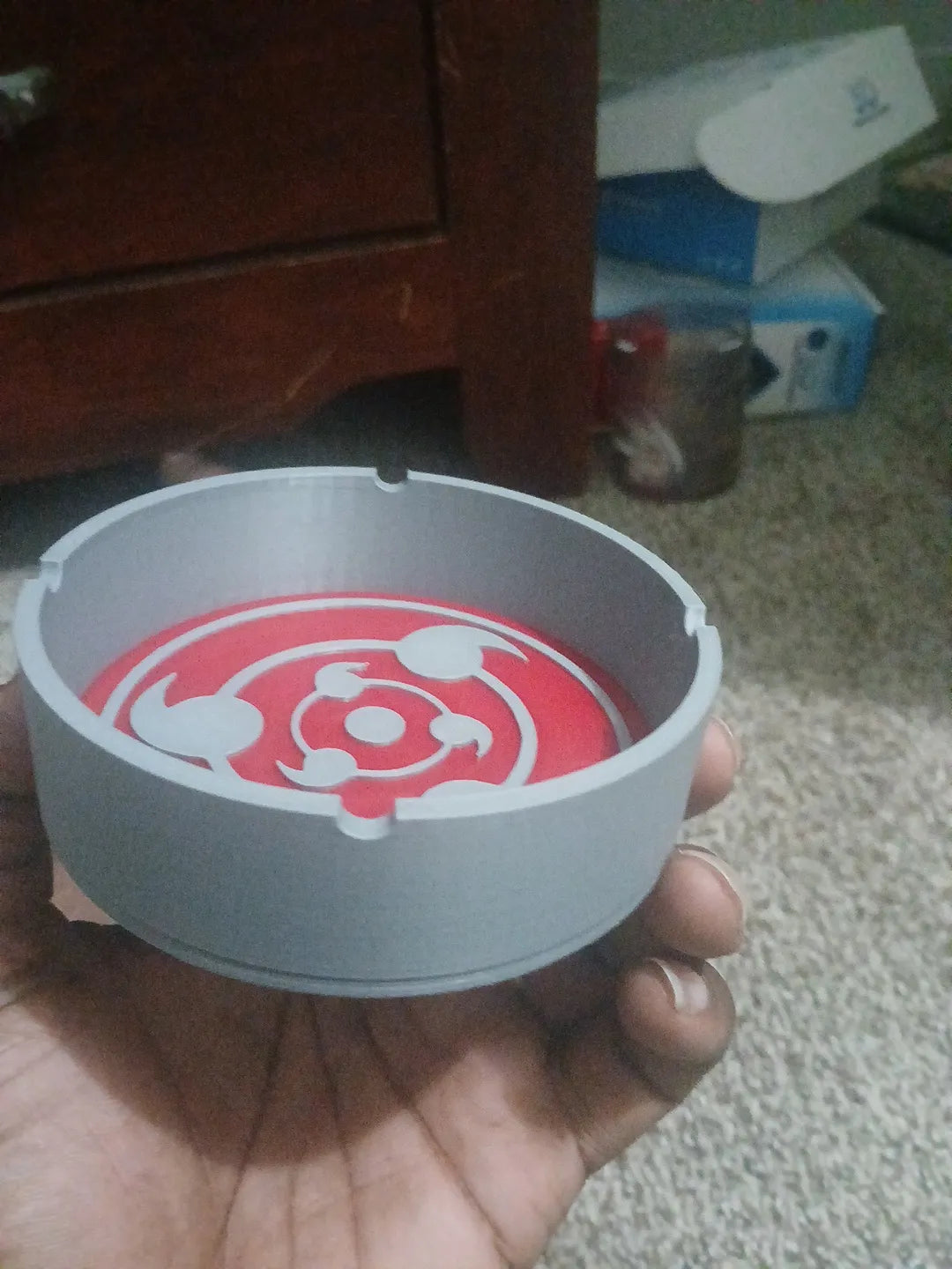 Cenicero Naruto Sasuke Rinnegan