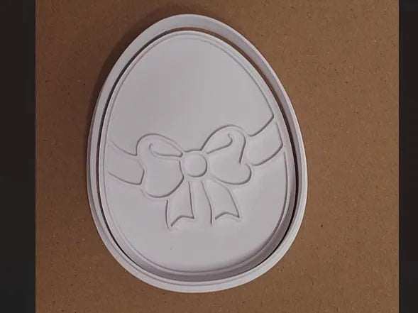 Molde Cortador Galletas Huevo De Pascua