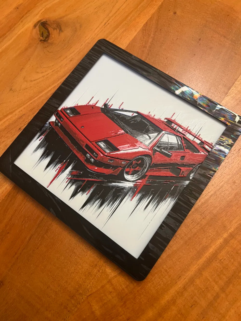 Cuadro Lamborgihini Diablo de los 80