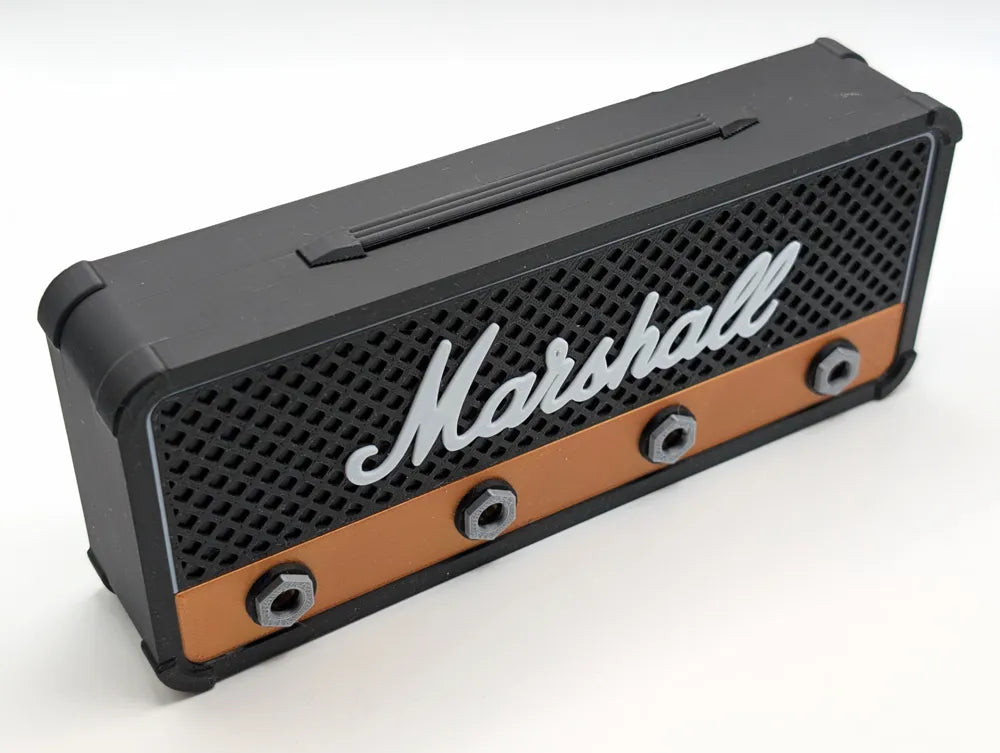 Colgador de llaves con forma de amplificador Marshall