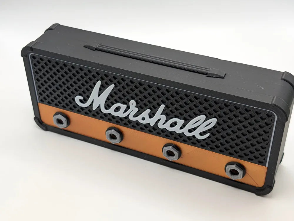 Colgador de llaves con forma de amplificador Marshall