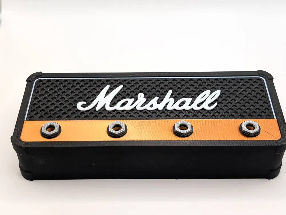 Colgador de llaves con forma de amplificador Marshall