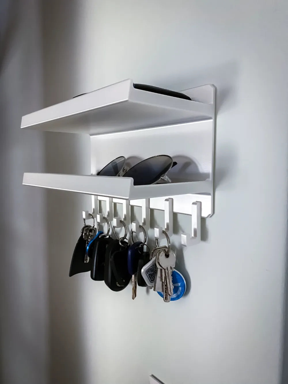 Colgador Llaves con doble estante