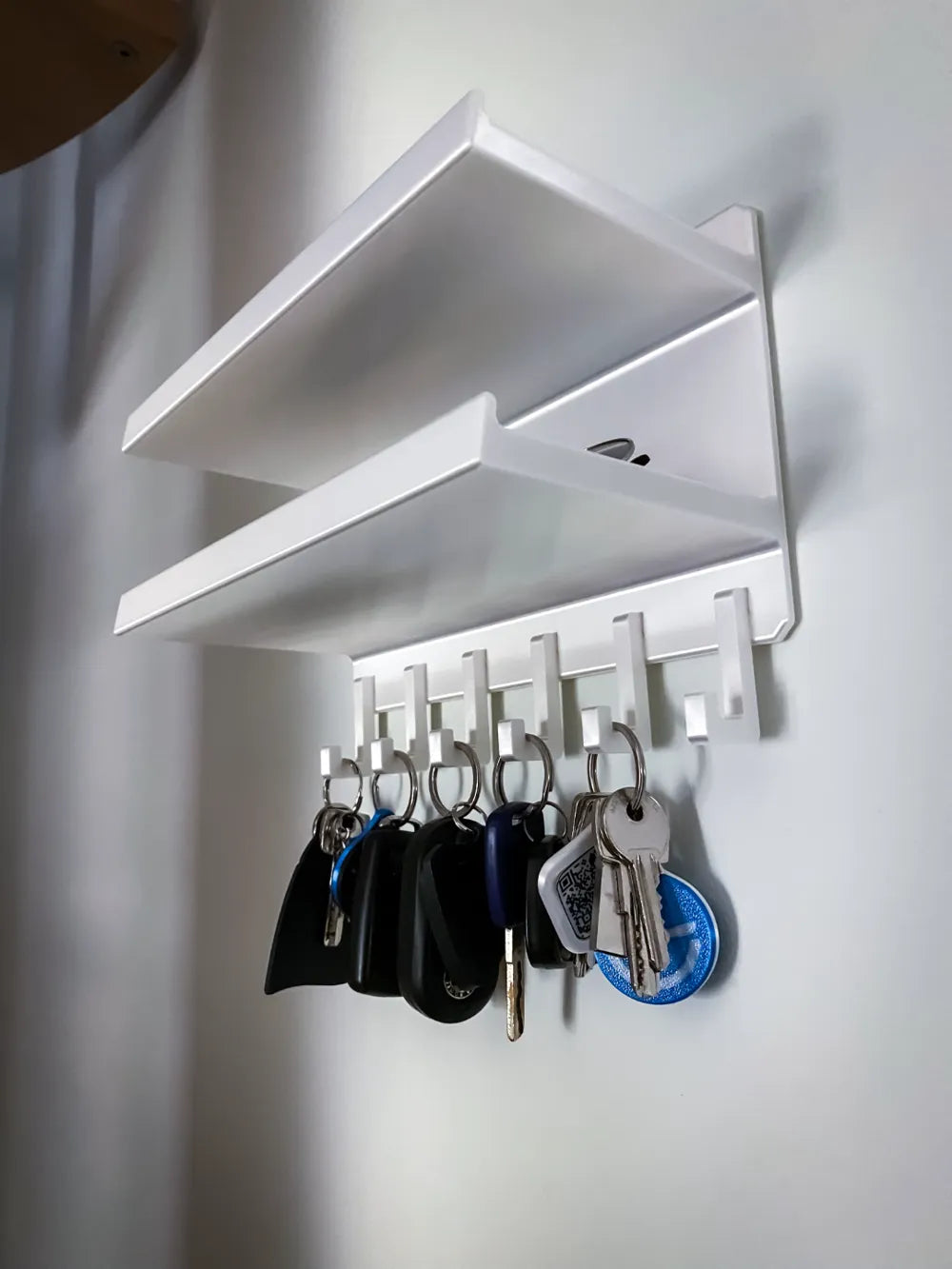 Colgador Llaves con doble estante