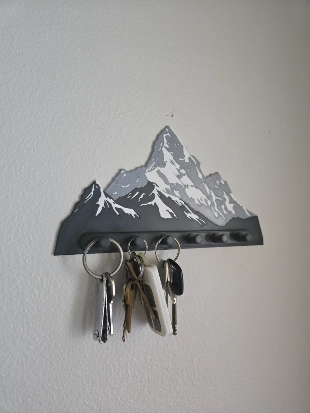 Colgador De Llaves Diseño Rústico