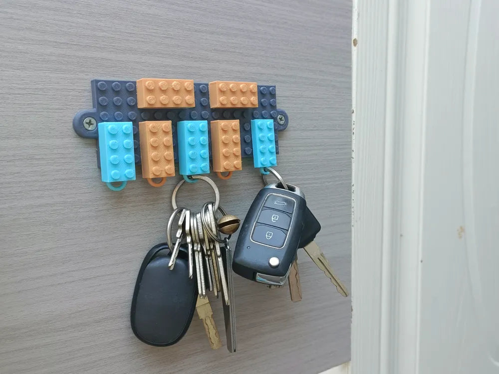Colgador De Llaves Lego
