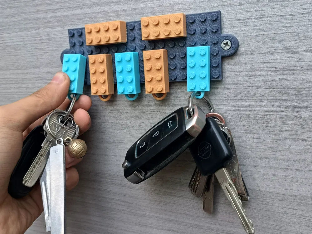 Colgador De Llaves Lego