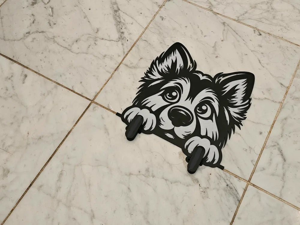 Colgador de llaves diseño de perrito