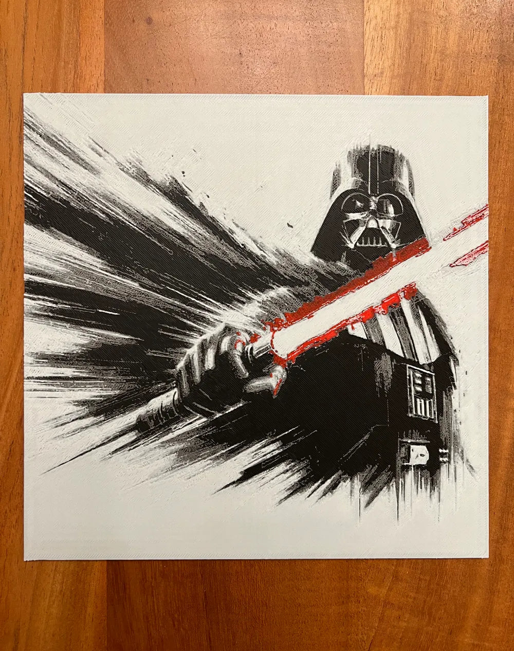 Cuadro de Darth Vader