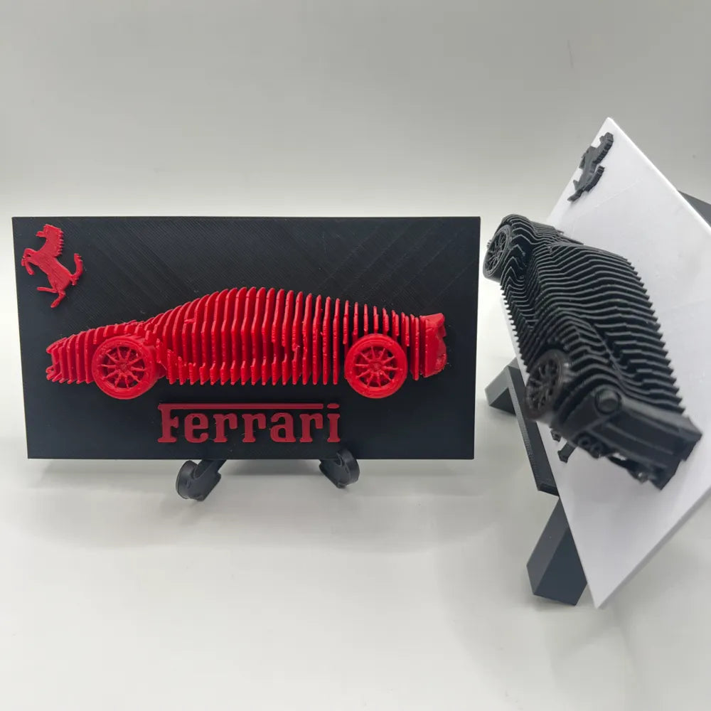 Cuadro Delineado Ferrari