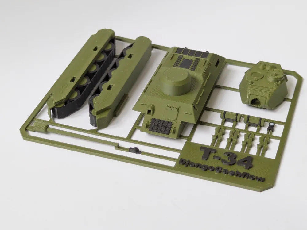 Kit de armado replica de Tanque T34