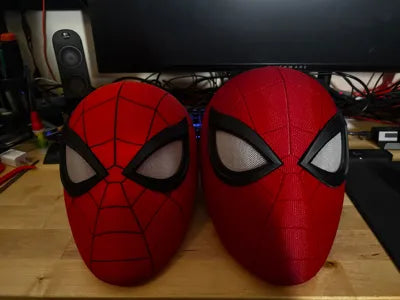 Casco Máscara de Spider-Man Teturizado