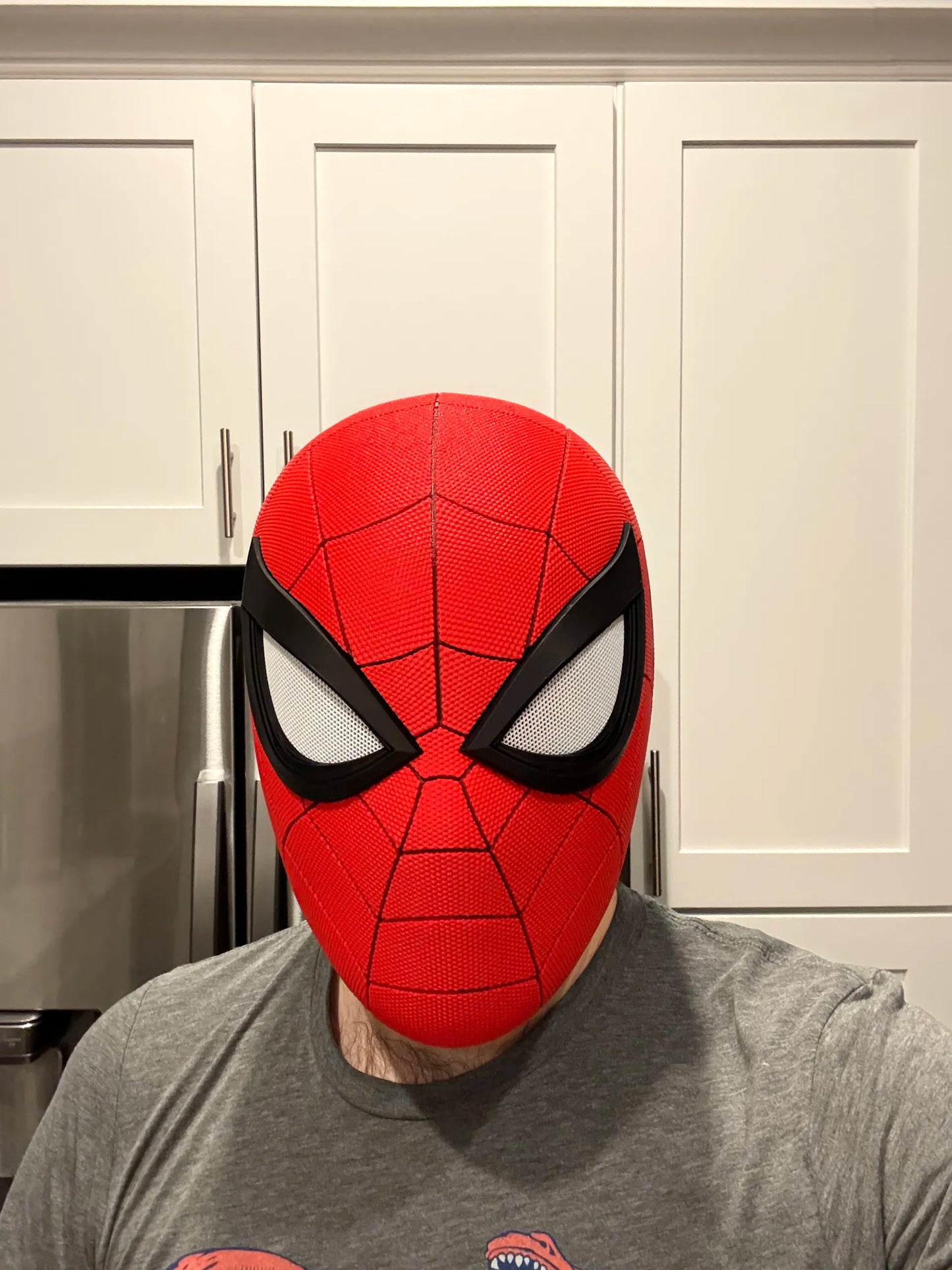 Casco Máscara de Spider-Man Teturizado