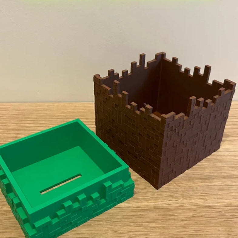 Alcancía Minecraft
