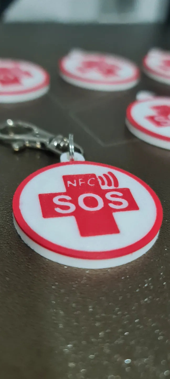Llavero NFC SOS