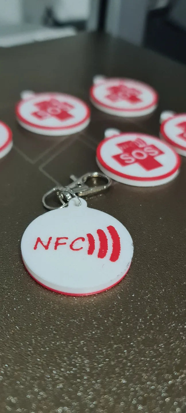 Llavero NFC SOS
