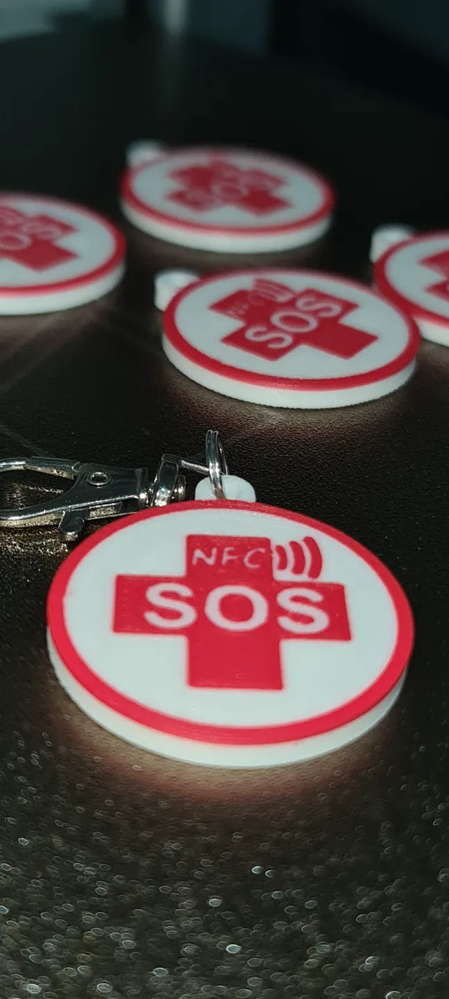 Llavero NFC SOS