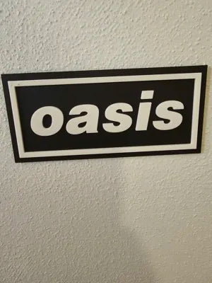Cartel Decorativo Oasis