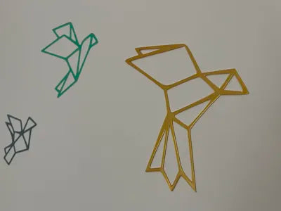 Arte de pared-Aves