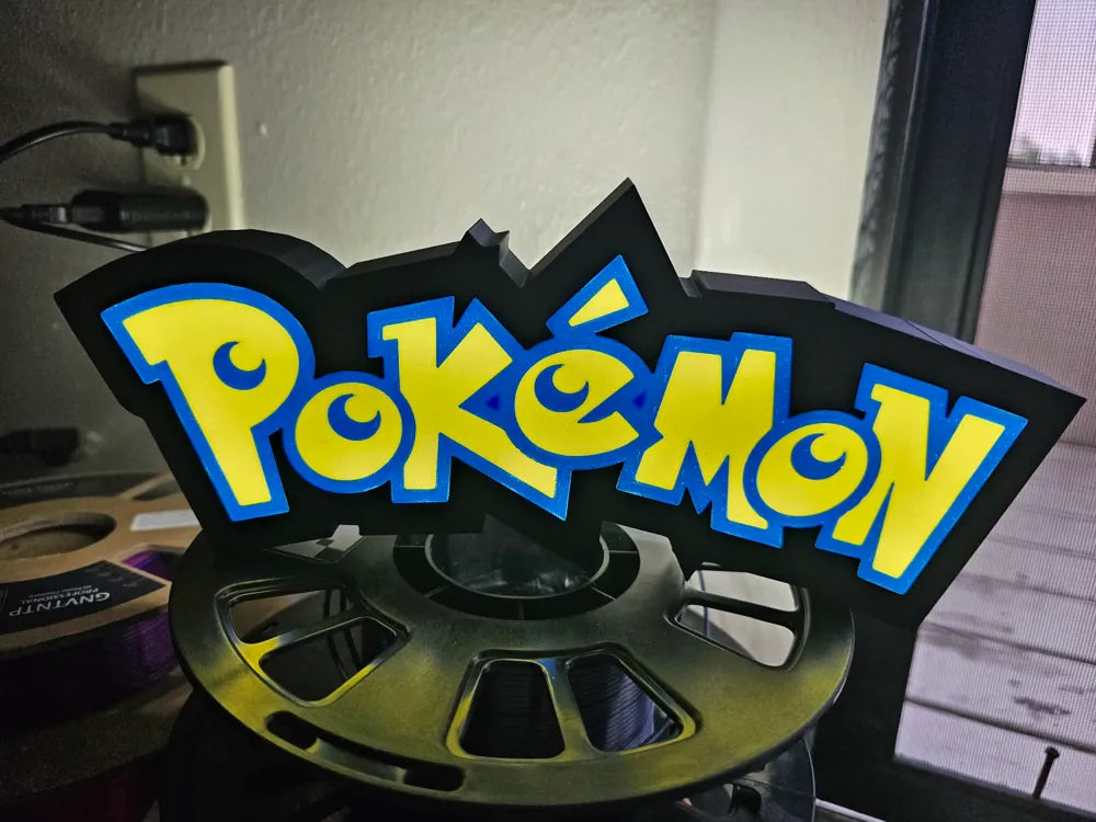 Caja De Luz Pókemon Logo