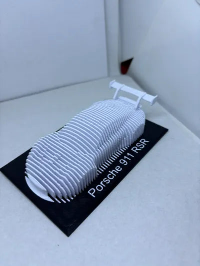 Cuadro Delineado Porsche 911 RSR