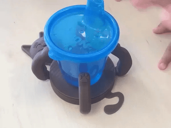 Posa vasos gato abrazador