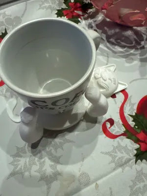 Posa vasos gato abrazador
