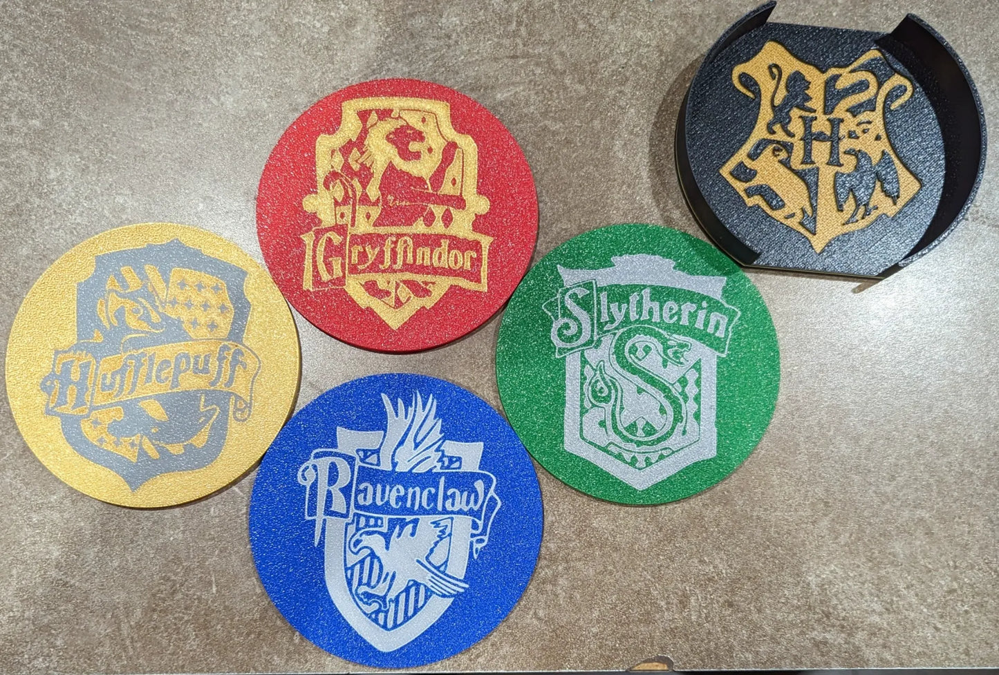 Set posa vasos casas de Harry Potter