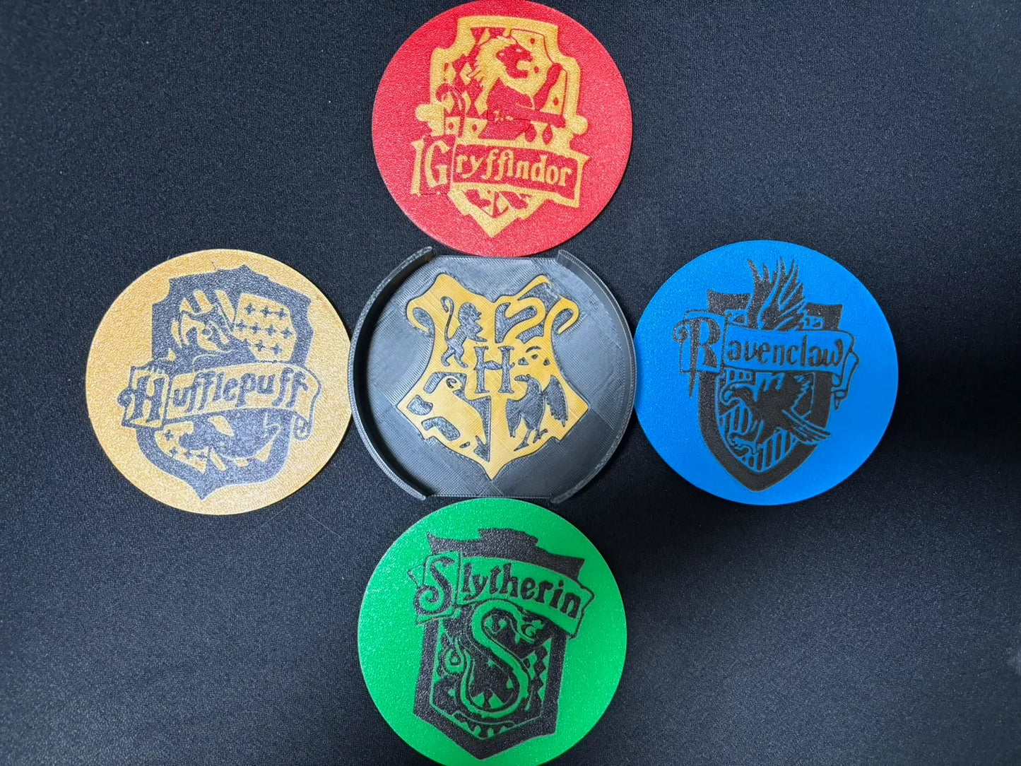 Set posa vasos casas de Harry Potter