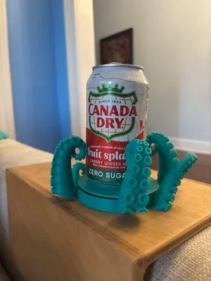 Posa vasos pulpo articulado