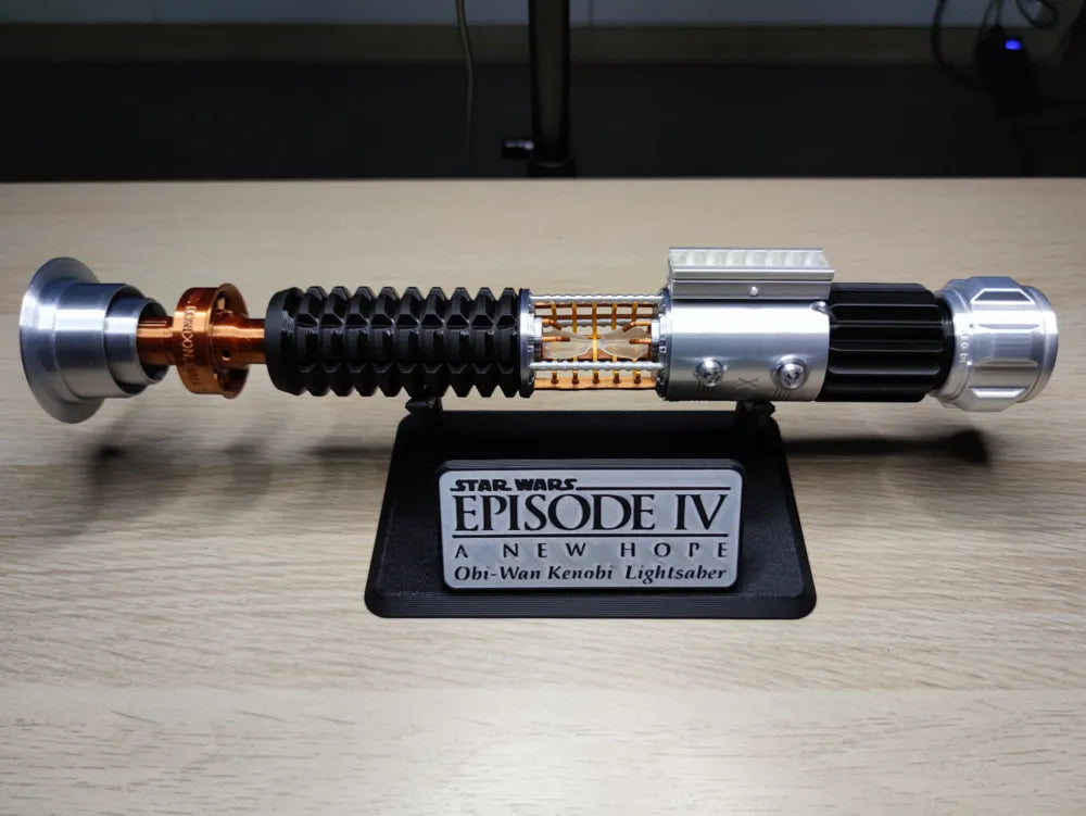Sable de luz de Obi-Wan Kenobi con cámara de cristal