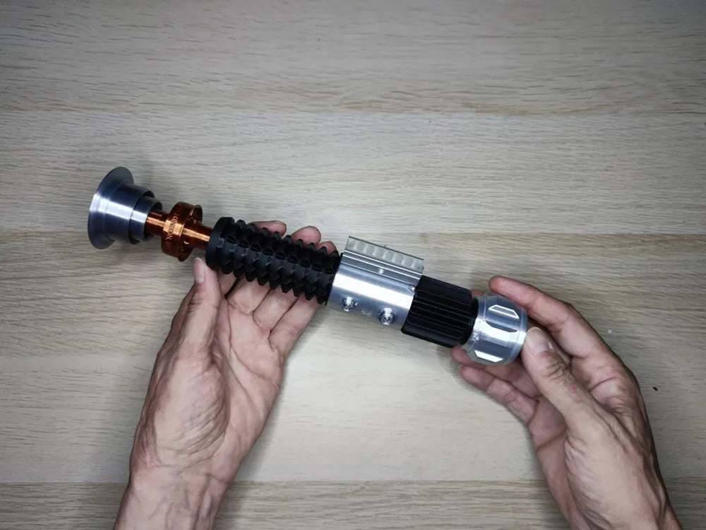 Sable de luz de Obi-Wan Kenobi con cámara de cristal