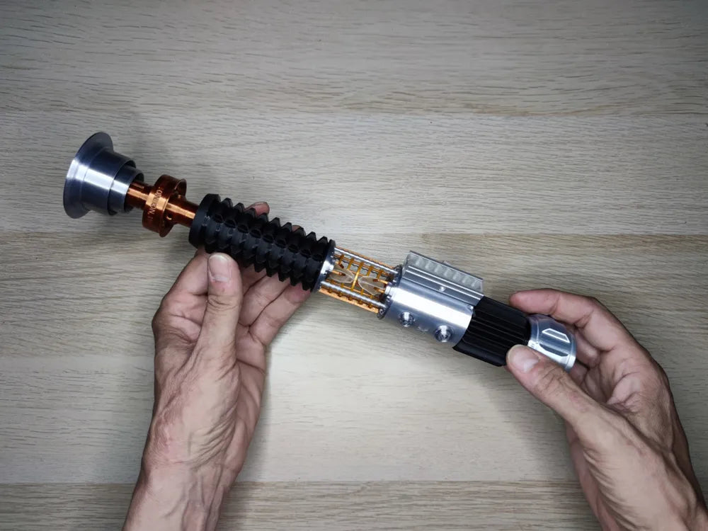 Sable de luz de Obi-Wan Kenobi con cámara de cristal