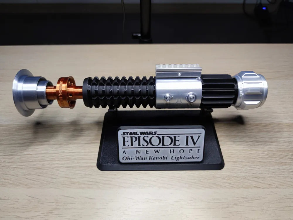 Sable de luz de Obi-Wan Kenobi con cámara de cristal