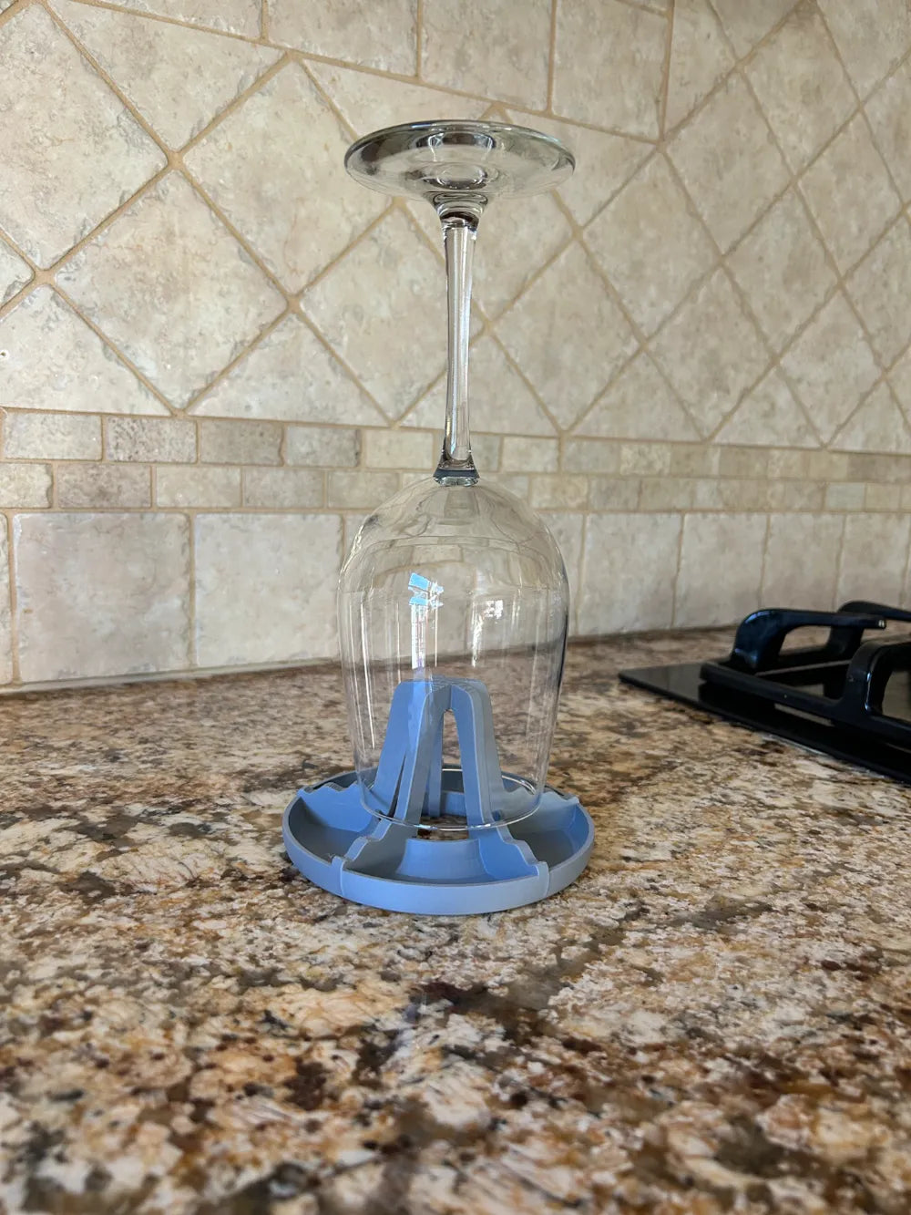 Secador de botellas apilable