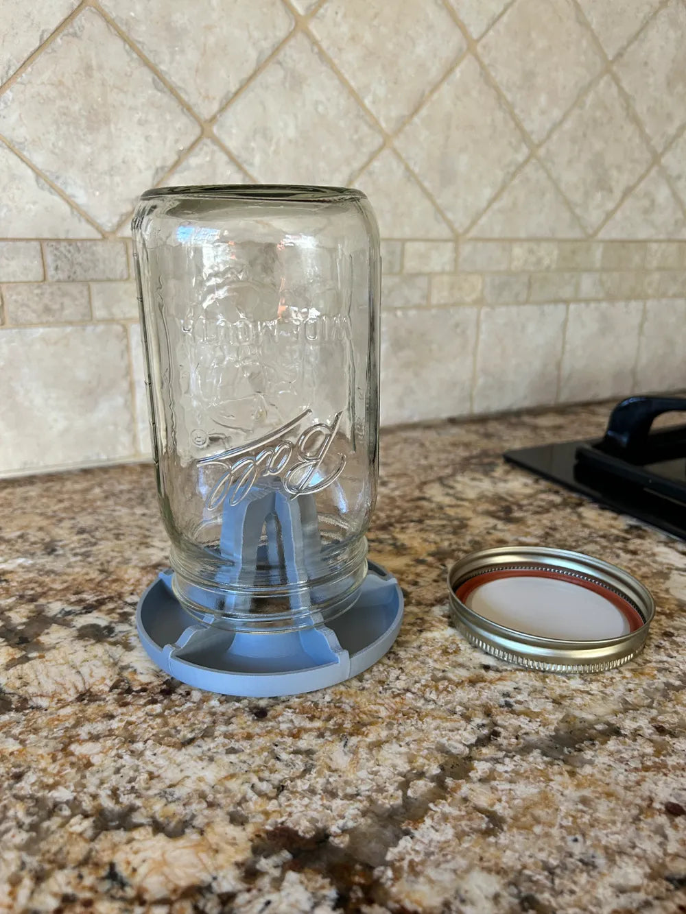 Secador de botellas apilable