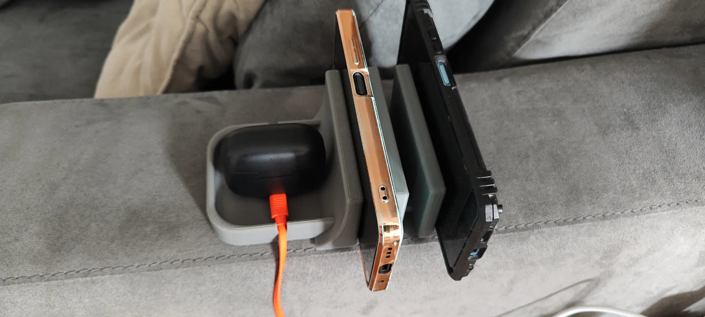 Soporte vertical modular para portátil, tableta y teléfono