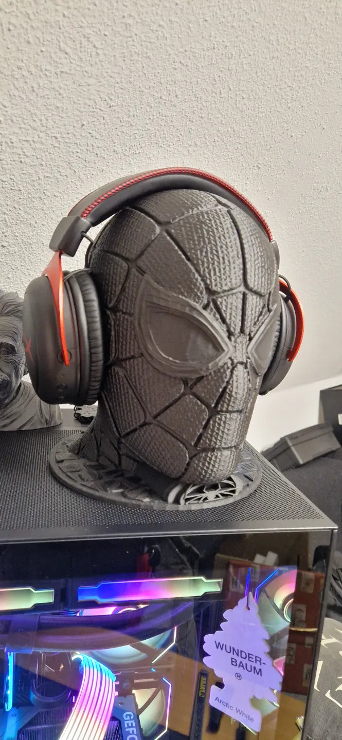 Soporte para audífonos Spiderman