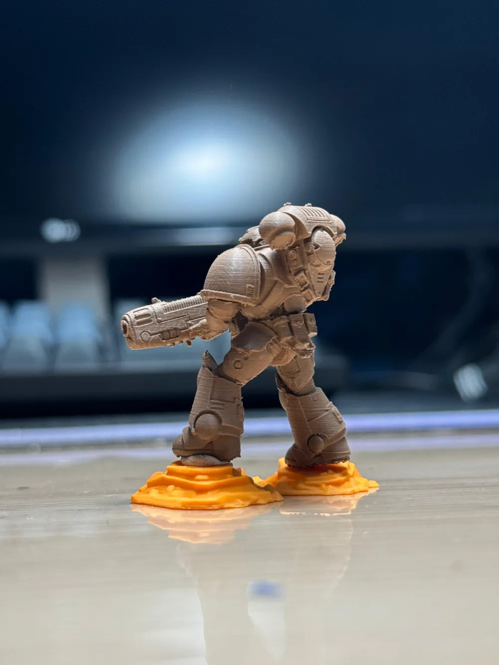 Intercesor Space Marine con Rifle de Plasma 40k