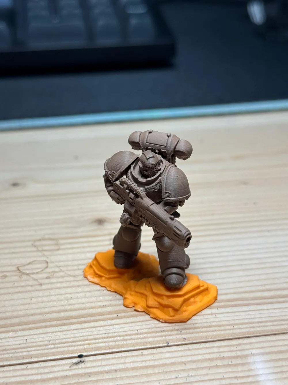 Intercesor Space Marine con Rifle de Plasma 40k
