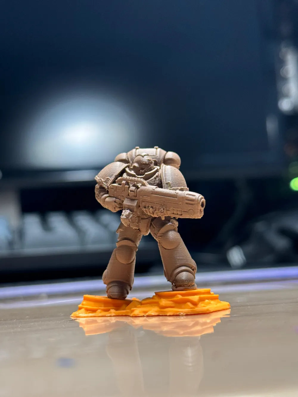 Intercesor Space Marine con Rifle de Plasma 40k